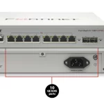 Fortinet FortiSwitch FS-108F Yönetilebilir Gigabit Ethernet Switch 8 Port + 2 SFP
